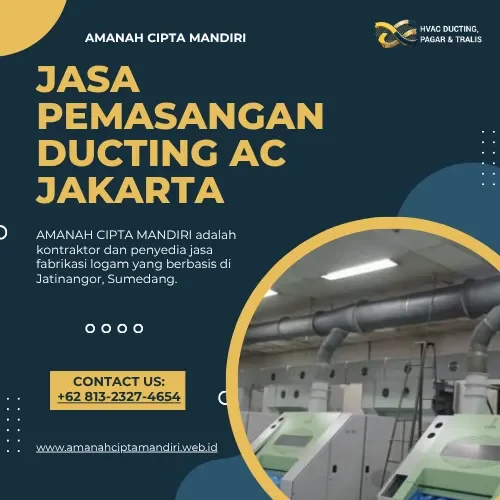 Jasa Pemasangan Ducting AC Jakarta