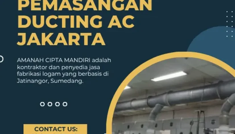 Jasa Pemasangan Ducting AC Jakarta