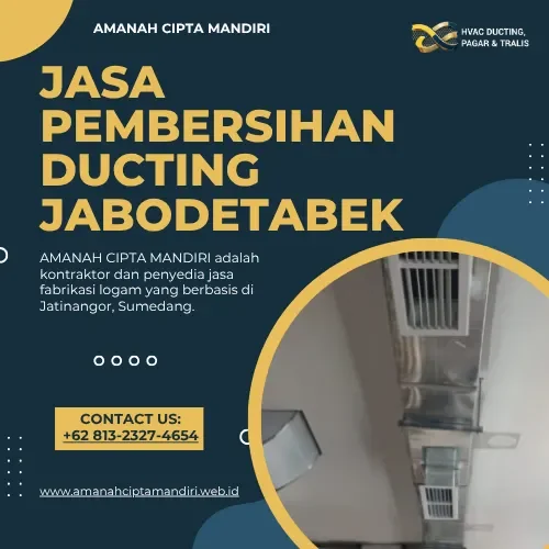 Jasa Pembersihan Ducting Jabodetabek