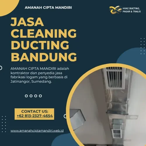 Jasa cleaning ducting Bandung