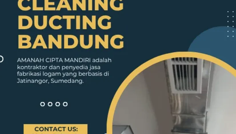 Jasa cleaning ducting Bandung