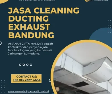 Jasa cleaning ducting Exhaust Bandung