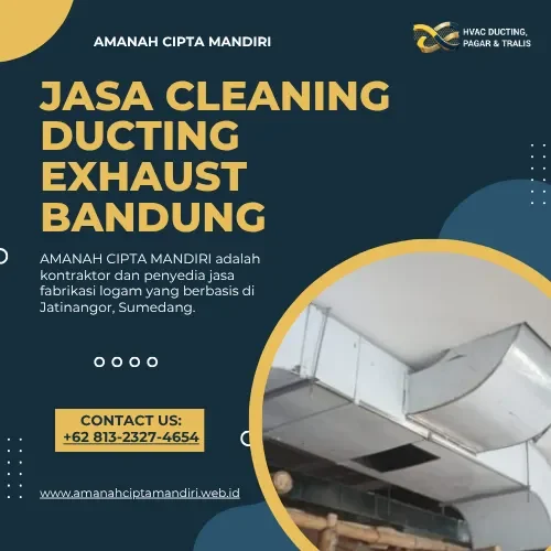 Jasa cleaning ducting Exhaust Bandung