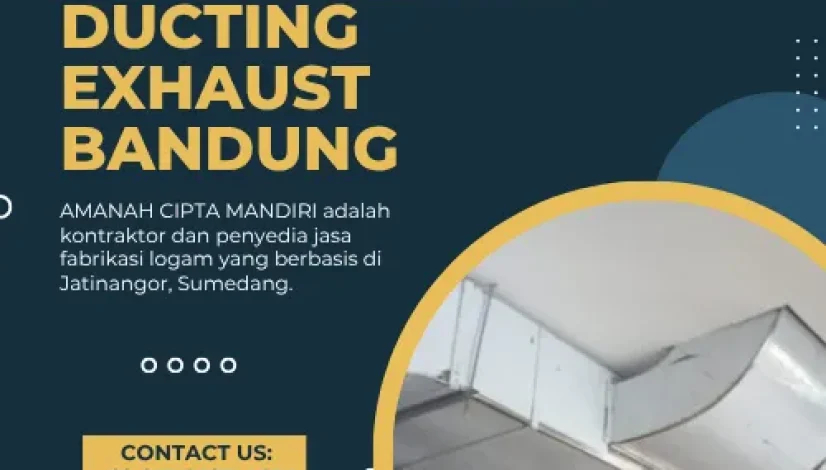 Jasa cleaning ducting Exhaust Bandung